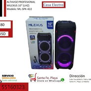 Bocina Milexus doble 10¨ rebaja a 150 USD - Img 56378018