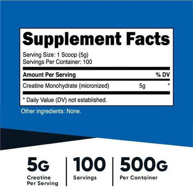 CREATINA NUTRICOST- 100 servicios - Img 102809878