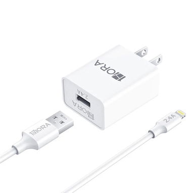 Cables de iphone y v8, cargadores de carga rápida de 12w - Img 114488337