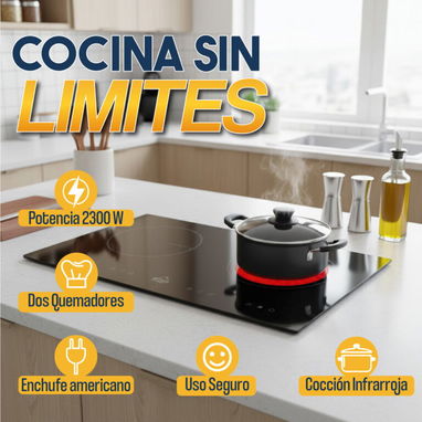 FOGON DOBLE MICASA 1300W - Img 123552883