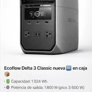 Cell 55540940 Ecoflow Delta 3 Classic. New !!! Garantía 30dias-Mensajería incluida - Img 55449947