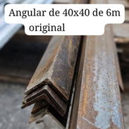 🍄🍄Angulares originales de 40 x 40 de 6 metros maxima calidad - Img 54050229