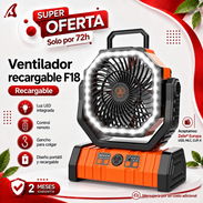 🌬️*Ventilador Recargable*✨ 🔖*F18* - Img 57225628