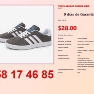 TENIS ADIDAS SAMBA GRIS - Img 54839242