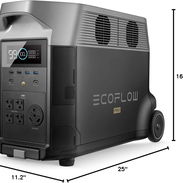 EcoFlow Delta Pro 110V 3600Wh Pico 7200W, Batería LiFePO y Carga Rápida Estación de Energía Portátil - Img 54844119