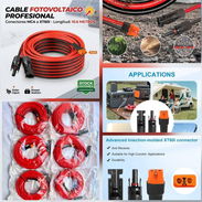 Cable solar XT60i 10AWG de 10.6 metros ✅️ - Img 58144876