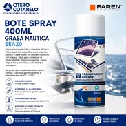 BOTE SPRAY 400ML GRASA NAUTICA SEA20 Grasa incolora de Litio y Vaselina Técnica - Img 56980027