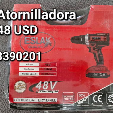 Taladro Atornilladora Eslak - 2/2
