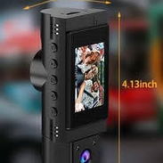 🚗📹 ¡Protege cada viaje con esta Cámara de Tablero Dual Full HD 1080P! ✅ Cámara frontal + cámara interior para una cob - Img 56872718
