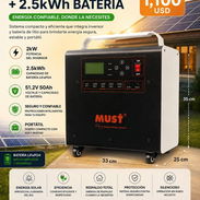 TODO EN UNO(Inversor 2kW)(Bateria 2.5kWh)(51.2V x 50ah) - Img 55452283