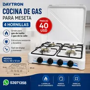 Cocinas Daytron de gas para meseta 4 hornillas - Img 55994255