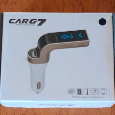 Vendo Modulador Transmisor FM Mp3 de auto con bluetooth, USB, MicroSd. - Img 121415170
