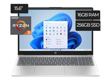 Vendo Laptop HP 15.6" AMD Ryzen 5__NUEVA A ESTRENAR__GARANTIA__#5346-2706 - Img main-image