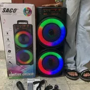 BOCINA SACO / ALTA CALIDAD DE SONIDO / POTENTE / NUEVA / BOCINA BLUETOOTH / - Img 53483911