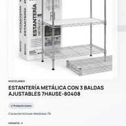 Estante de metal - Img 57710198
