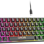 ⚡Teclado gamer mini  RGB 60% CHONCHOW,gaming sensacion mecánico - Img 45805400