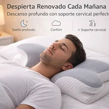 Almohada para la cervical corrige la postura al dormir .  45 usd - 3/4