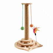 Torre Interactiva con Rascador de Sisal para gatos - Img 57061177