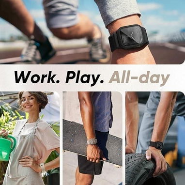 ☎️53544655 🛵 Entrega Disponible ⭐Correas elásticas de nylon para Apple Watch con funda protectora ⭐ - Img 124284448