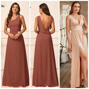 Vestidos de gala ,elegantes y hermosos Perfectos para graduación, bodas o eventos !!! Talla S y M /De $20 $25 y $30 - Img 55194500