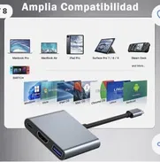 Convertidor de tipo C a HDMI, 4K, PD, USB - Img 49900825