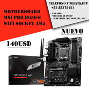 Motherboard MSI Pro B650-S Wifi Socket AM5 "Nuevo Sellado" - Img 52414798