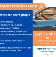 SOLICITUDES PARA CHOFERES CON CARRO O MOTO PROPIA - Img 50756069