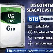 💽 Disco Interno Seagate V5 HDD 6TB – SATA 7200 RPM - Img 55964786
