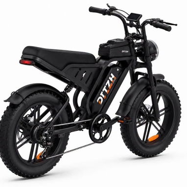 *BICICLETA ELÉCTRICA DTTZH F6* - 4/10