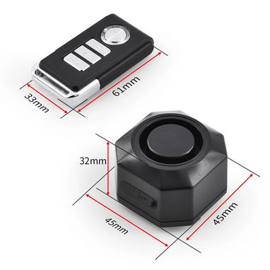 🧱​ ALARMA PARA MOTOS - BICICLETA - ETC 🧱​  SENSOR DE VIBRACION - RECARGABLE USB -- 5.887.23.60 - Img 104011700