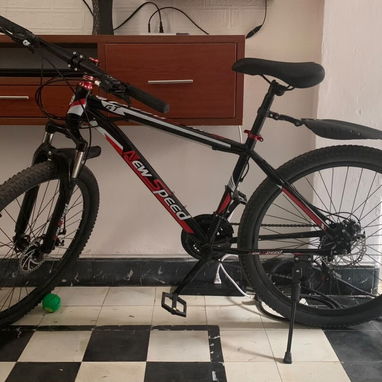 Bicicleta, todoterreno 26 con cuadro de acero alto carbono y mucho más, 21 velocidades - 4/5