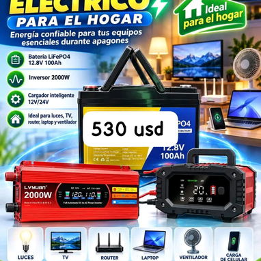 Kit electricos , tbm se vende x separado  MC4 CONECTORES PARA PANELES 3 USD  VENTILADORES RECARGABLES  53162828 - 2/3