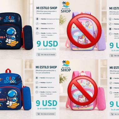 Mochilas escolares - 8/10