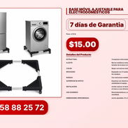BASE MÓVIL AJUSTABLE PARA ELECTRODOMÉSTICOS VPT#-0023 - Img 56822645
