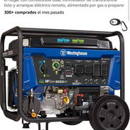 *Generador Westinghouse DualFuel 12500W* (gasolina y gas de balita - Img 56095377