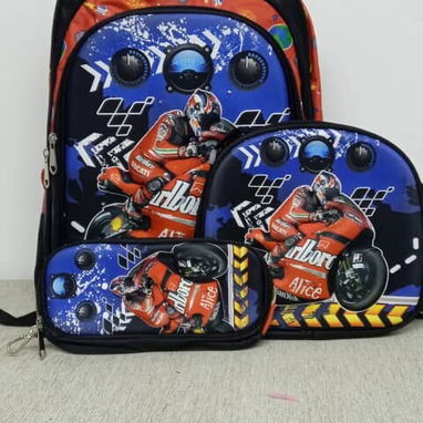 Mochilas con merendero y cartuchera para niñas y niños - Img 123282579