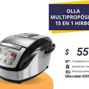 Olla multipropósito 15 en 1 marca HiRBO - Img 55981723