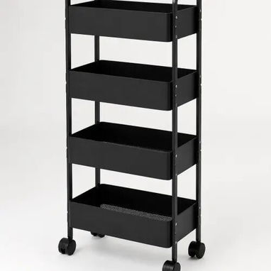 Carrito organizador metálico de 4 niveles - 2/2