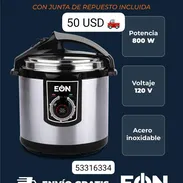 OLLA REINA C/blanco MARCA EÒN 4L Con Junta de Respuesto Incluída - Img 56324065