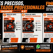 ‼️DISCOS DIAMANTADOS FINDER 4.5”‼️ - Img 55517287