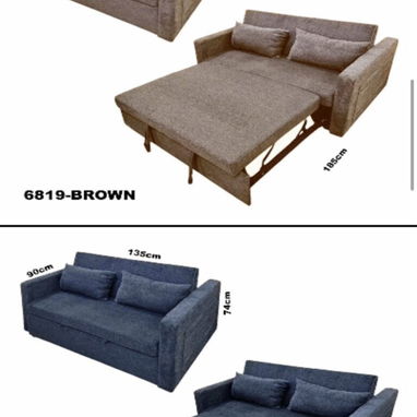 Butacas reclinables, juegos de sala de lujo, sofa cama,sofa con reposapies, sofa en L - Img 117239882