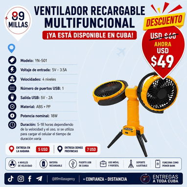 Ventiladores recargables para estos calores! - Img 122721277