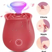 Masajeador, rosa,más de 6 modos de vibración, a prueba de agua, precio 12 usd - Img 56285691