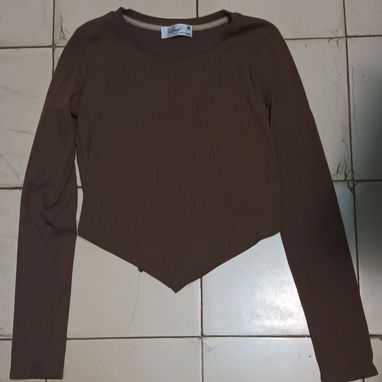 Blusa marrón - 3/4