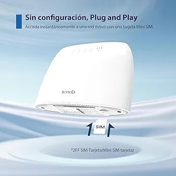 Router Modem 4G03 LTE TENDA N300 4 Antenas Internas compatible en Cuba tarjeta SIM - Img 103644774