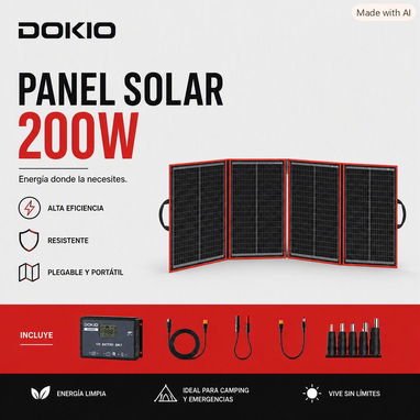Inversores, Baterías y paneles solares - 5/8