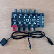 HUB DE CORRIENTE PARA CONECTAR 10 FANES EN TU PC, NUEVOS - Img 56839287