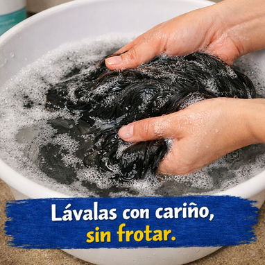 *✨ Cómo mantener tus extensiones suaves y brillantes ✨* Si tus extensiones no son de cabello humano, igual merecen cari - Img 120855423