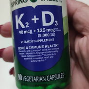 VITAMINAS K2+D3 90 CAPSULAS - Img 53894463