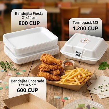🛑Desechables para fiestas,platos,cucharas,etc - Img 122238529
